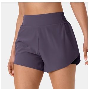 Halara High Waisted Inside Drawstring Pocket Casual Shorts